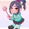 Vanellope Von Schweetz Animation Paint By Numbers