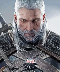 Witcher 3 Game Paint By Number