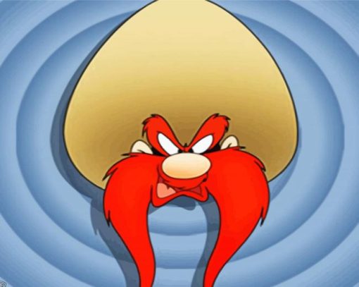 Yosemite Sam looney Toons Paint By Number