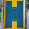 Ariel View Basketball Court Paint By Numbers