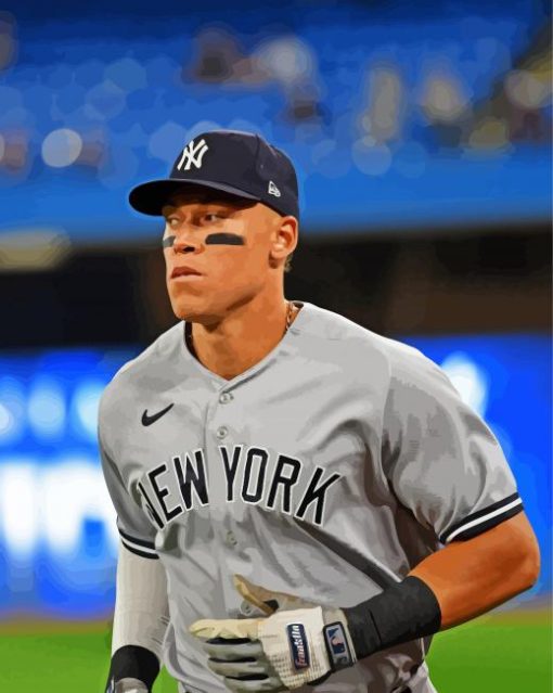 Aesthetic Aaron Judge Paint By Numbers