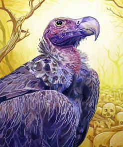 Aesthetic Buzzard Art Paint By Numbers