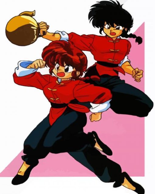 Aesthetic Ranma Paint By Numbers