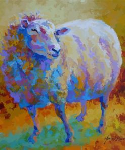 Aesthetic Abstract Sheep Paint By Number