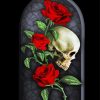 Aesthetic Rose Skull Art Paint By Numbers