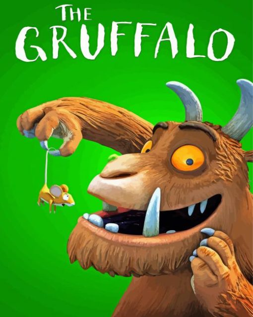 Aesthetic The Gruffalo Poster Paint By Numbers