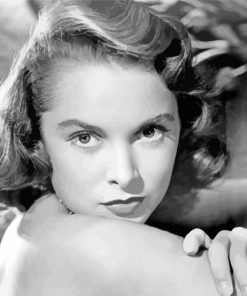 Black And White Janet Leigh Paint By Numbers