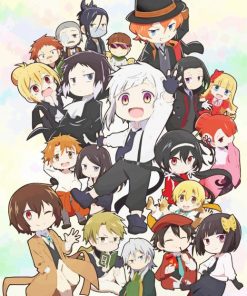 Bungou Stray Dogs Characters Art Paint By Number