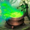 Cauldron Fantasy Art Paint By Numbers