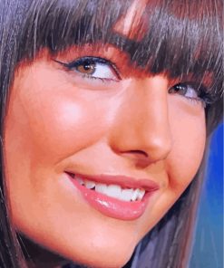 Close Up Camilla Belle Paint By Numbers