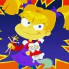 Cute Rugrats Angelica Paint By Numbers