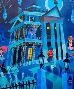 Disney The Haunted Mansion Paint By Numbers