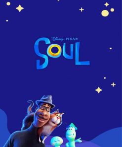 Disney Soul Poster Paint By Numbers
