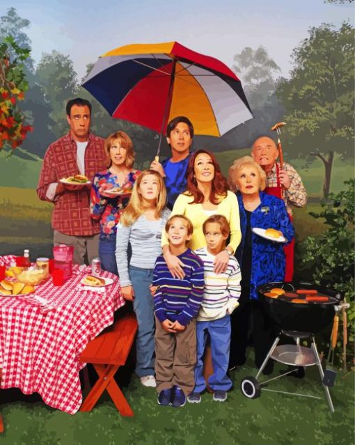 Everybody Loves Raymond Sitcom Paint By Number