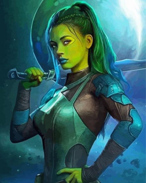 Gorgeous Gamora Paint By Number