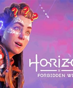 Horizon Forbidden West Game Poster Paint By Numbers