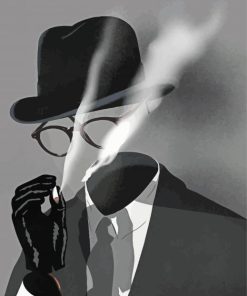 Invisible Man Art Paint By Numbers