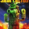 Jade Cactus Plants Vs Zombies Video Game Paint By Numbers