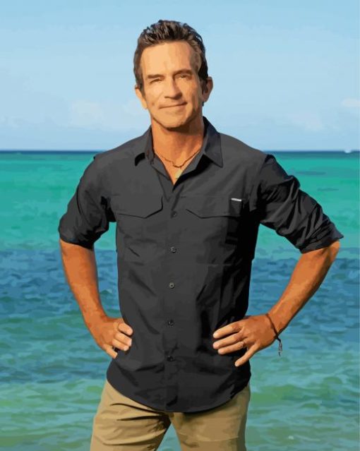 Jeff Probst Paint By Numbers