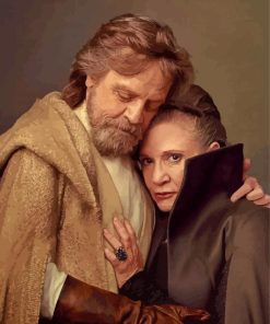 Mark Hamill And His Wife Paint By Number