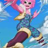 Mina Ashido Surfing Paint By Number