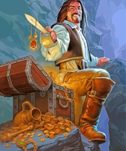 Pirate Treasure Art Paint By Number