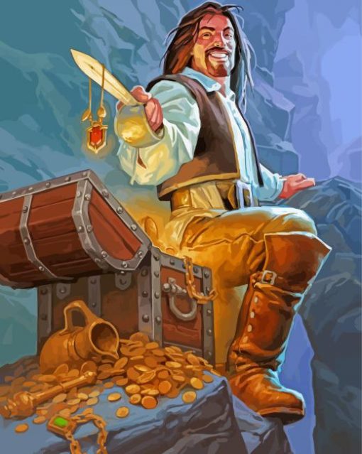 Pirate Treasure Art Paint By Number