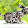 Rabbit Metal Art Paint By Numbers
