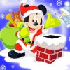 Santa Mickey Mouse Paint By Numbers