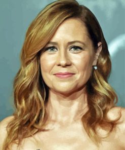 The Actress Jenna Fischer Paint By Numbers