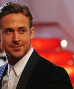 The Canadian Actor Ryan Gosling Paint By Number