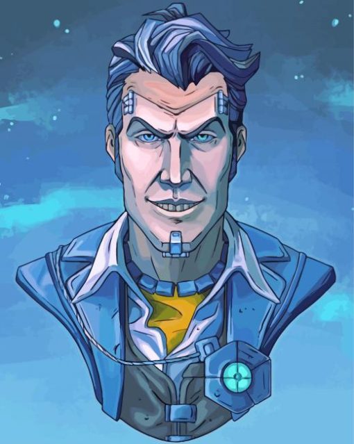 The Villain Handsome Jack Paint By Numbers