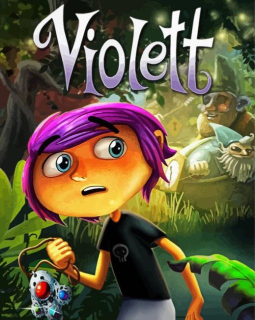 Violett Paint By Number