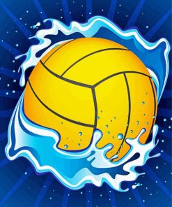 Water Polo Paint By Number