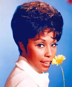 Young Diahann Carroll Paint By Number