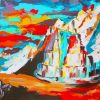 Abstract Minas Tirith Paint By Numbers
