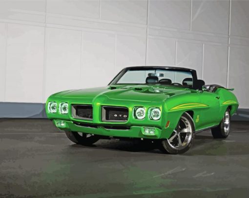 Aesthetic Green Gto Paint By Numbers