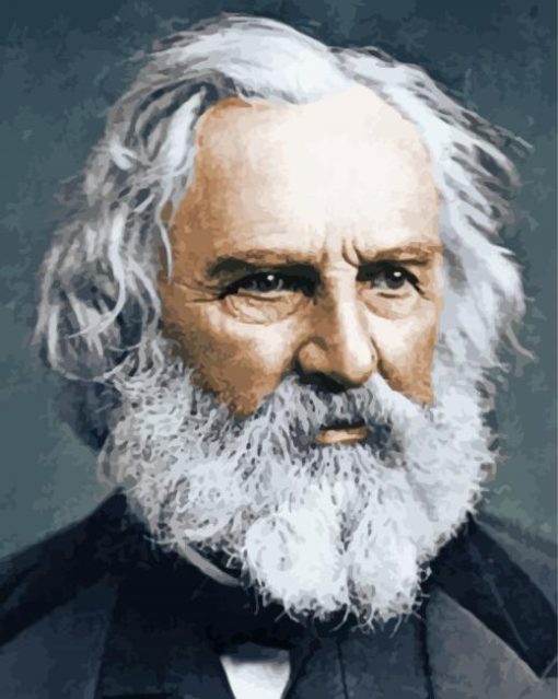 Aesthetic Henry Wadsworth Longfellow Paint By Numbers