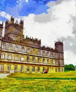 Aesthetic Highclere Castle Paint By Numbers