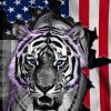 Aesthetic Patriotic Tiger Paint By Numbers