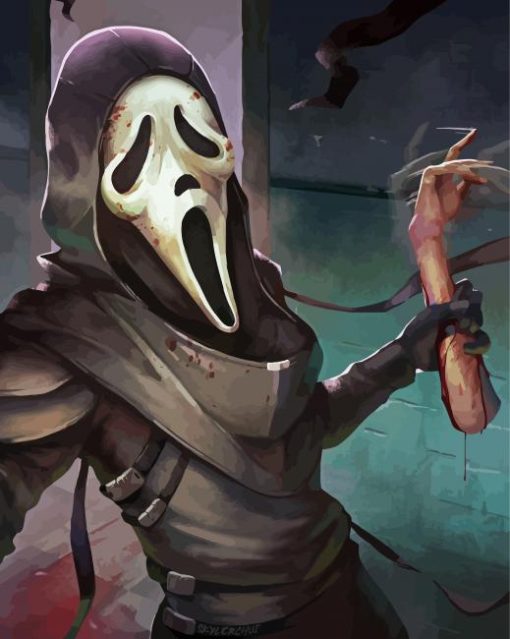 Aesthetic Ghostface Paint By Numbers