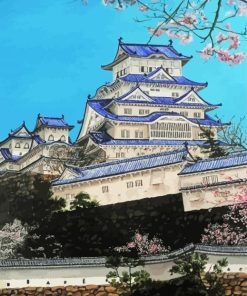 Aesthetic Himeji Paint By Numbers