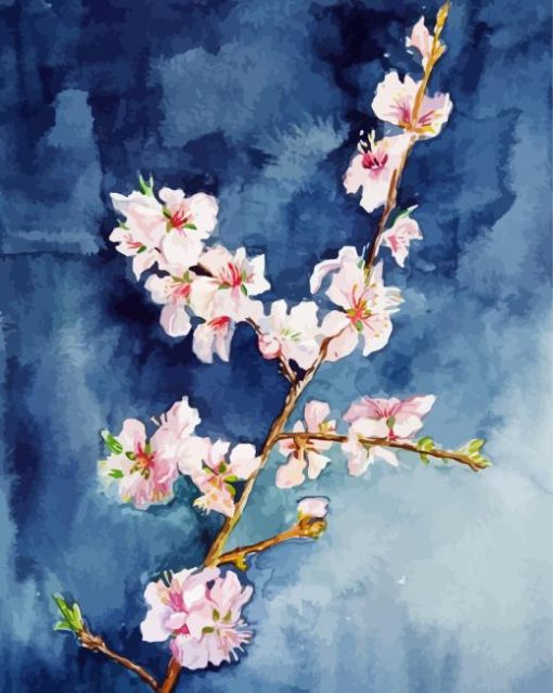 Almond Tree Paint By Numbers