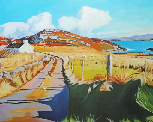Arranmore Island Art Paint By Numbers