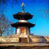 Battersea Park Peace Pagoda Paint By Numbers