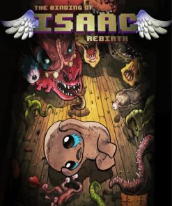 Binding Of Isaac Game Paint By Numbers