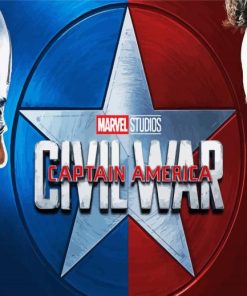 Civil War Marvel Paint By Numbers