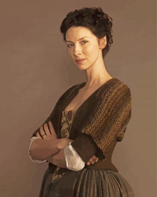 Claire Fraser Paint By Numbers