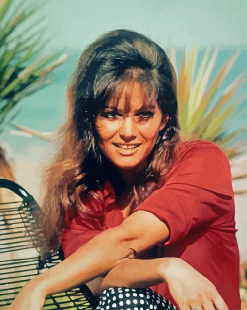 Claudia Cardinale Paint By Numbers