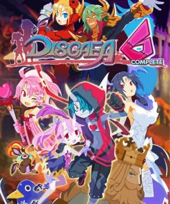Disgaea Video Game Poster Paint By Numbers